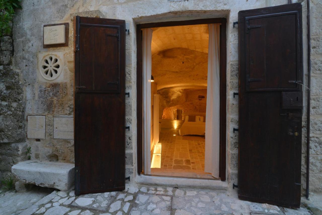 Grotta Gea Luxury Home Con Piscina & Spa Matera Exterior foto