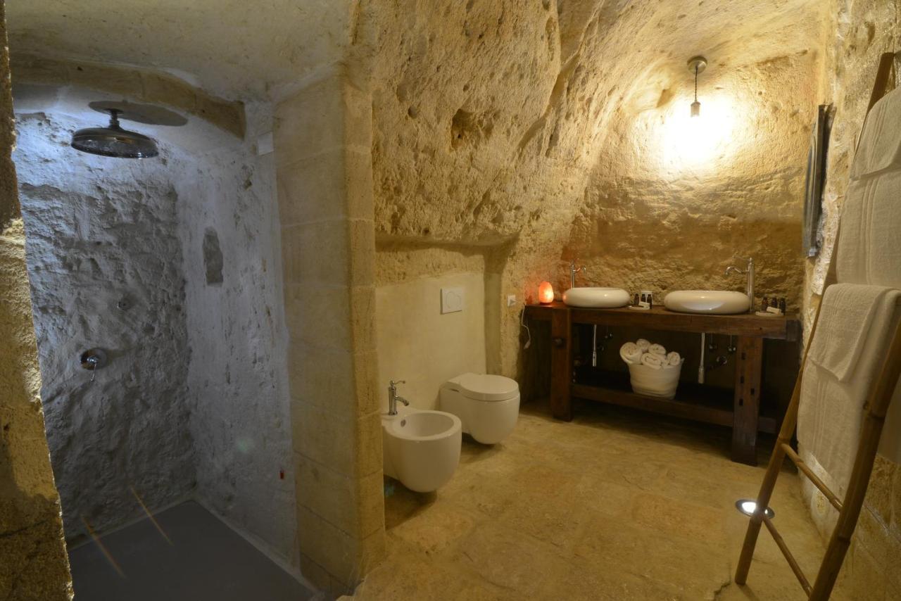 Grotta Gea Luxury Home Con Piscina & Spa Matera Exterior foto