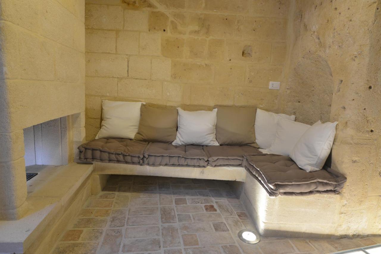 Grotta Gea Luxury Home Con Piscina & Spa Matera Exterior foto